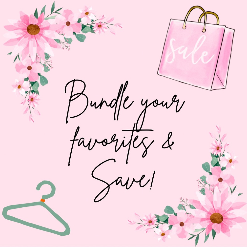 Bundle your favorites! 💗 Save 10% when you buy 2+ items! Happy Shopping! 🛍️